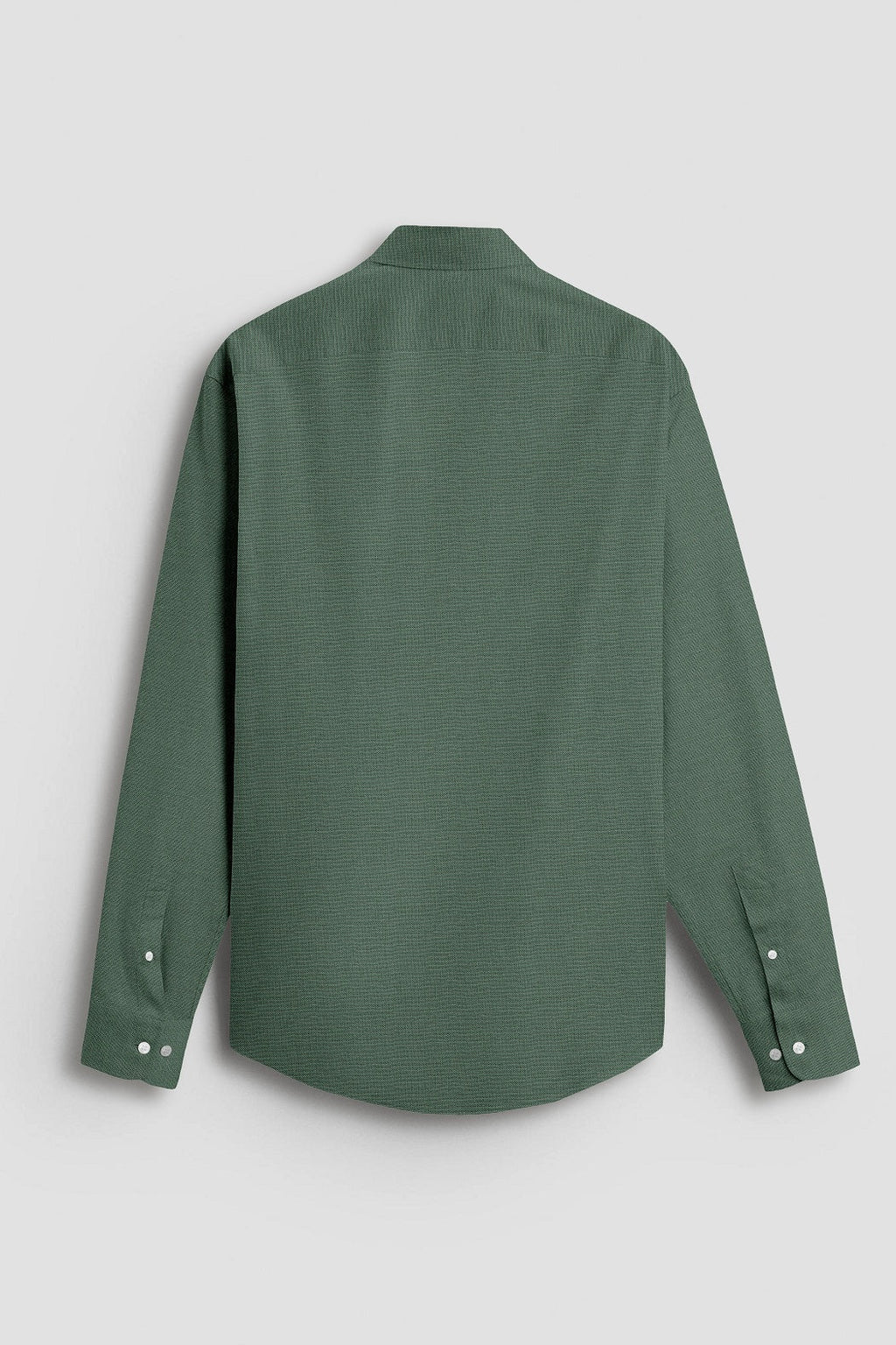 Comfrey Green Cotton Linen Shirt- Plus Size Cotton Shirts in India