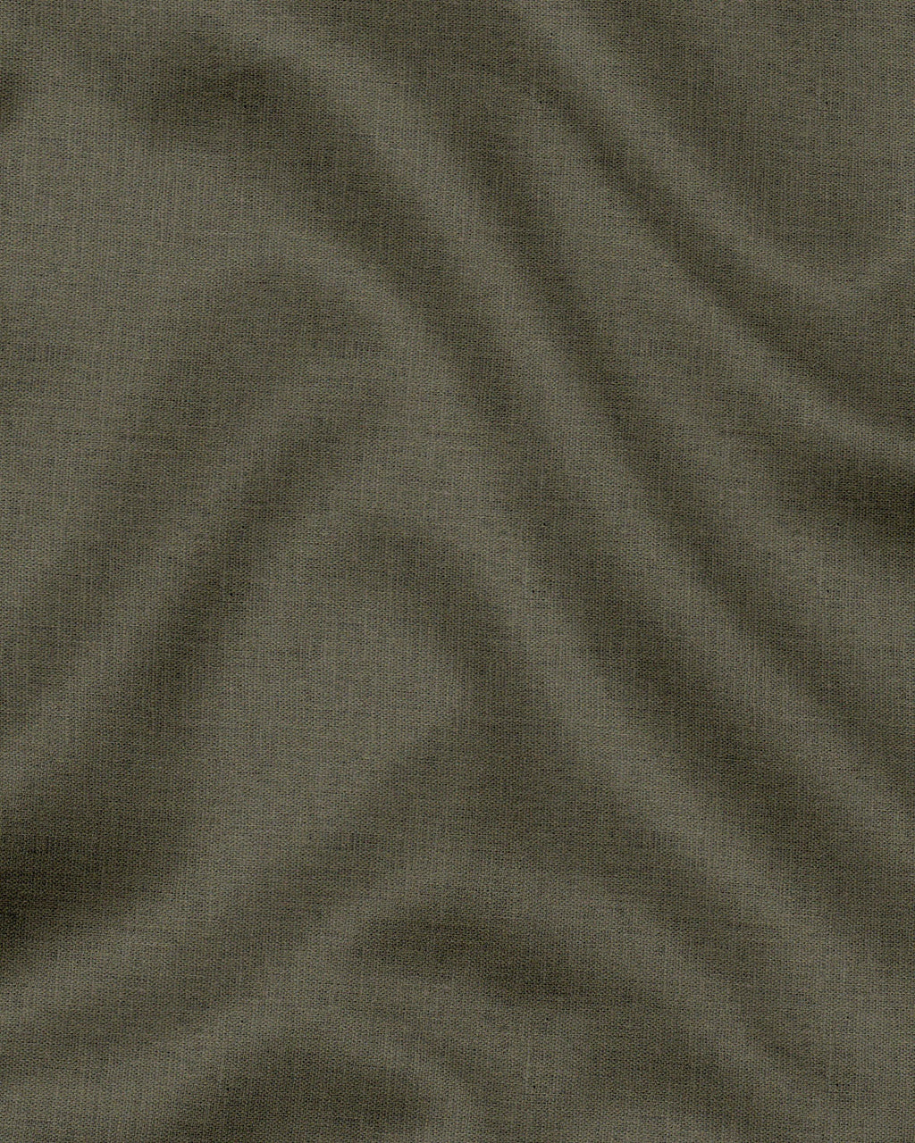 Moss Green Cotton Linen Shirt-Buy Plus size Shirts in India