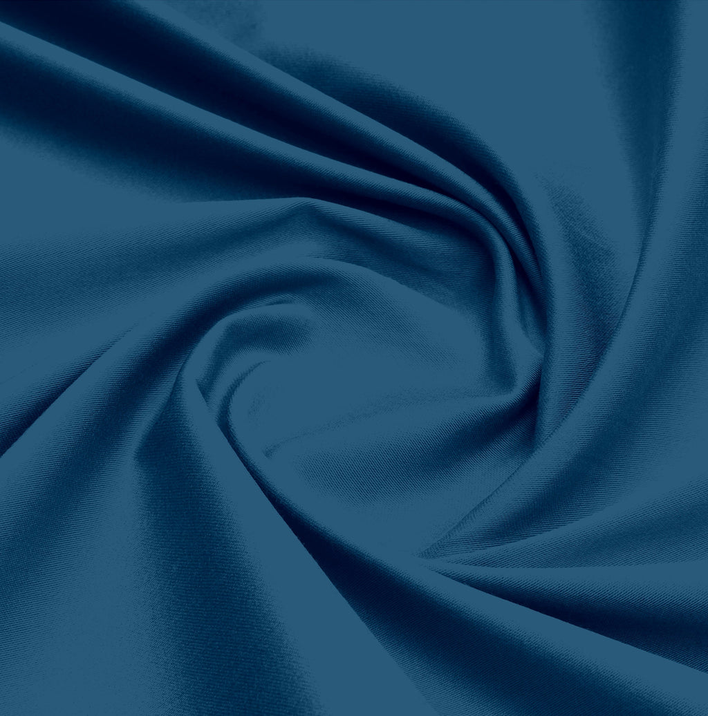 Sapphire Blue Giza Cotton Shirt - Custom Shirts Near Me Delhi