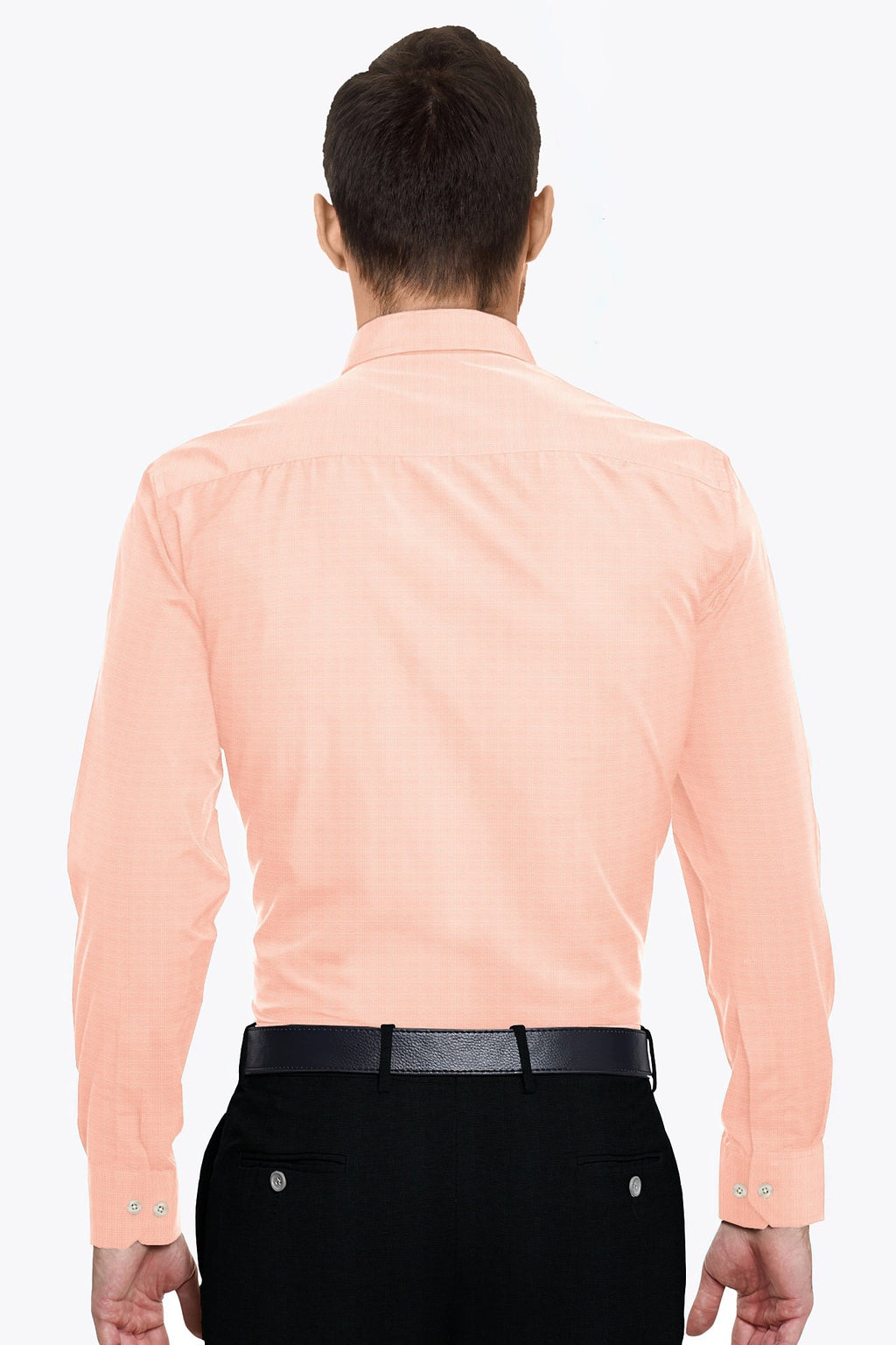 Lemonade Pink Men's Cotton Linen Shirt