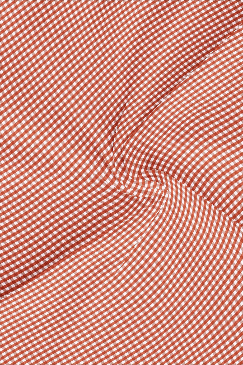 White and Royal Poinciana Red Gingham Checks Premium Cotton Shirt - Premium Cotton Formal Checks Shirts in India - Buy Contrast Stitch Shirt in Mumbai