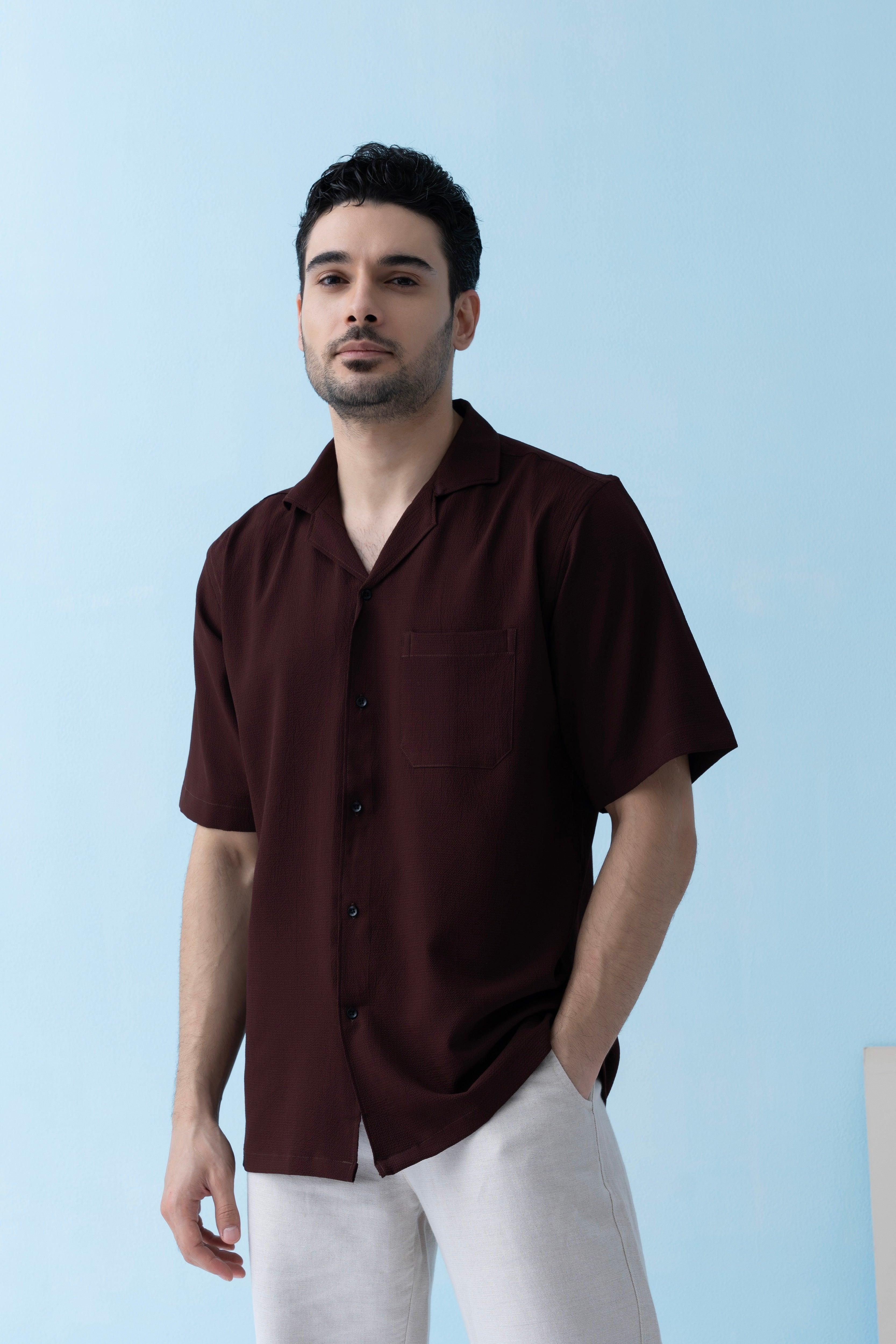 Ripple Cuban Collar Shirt