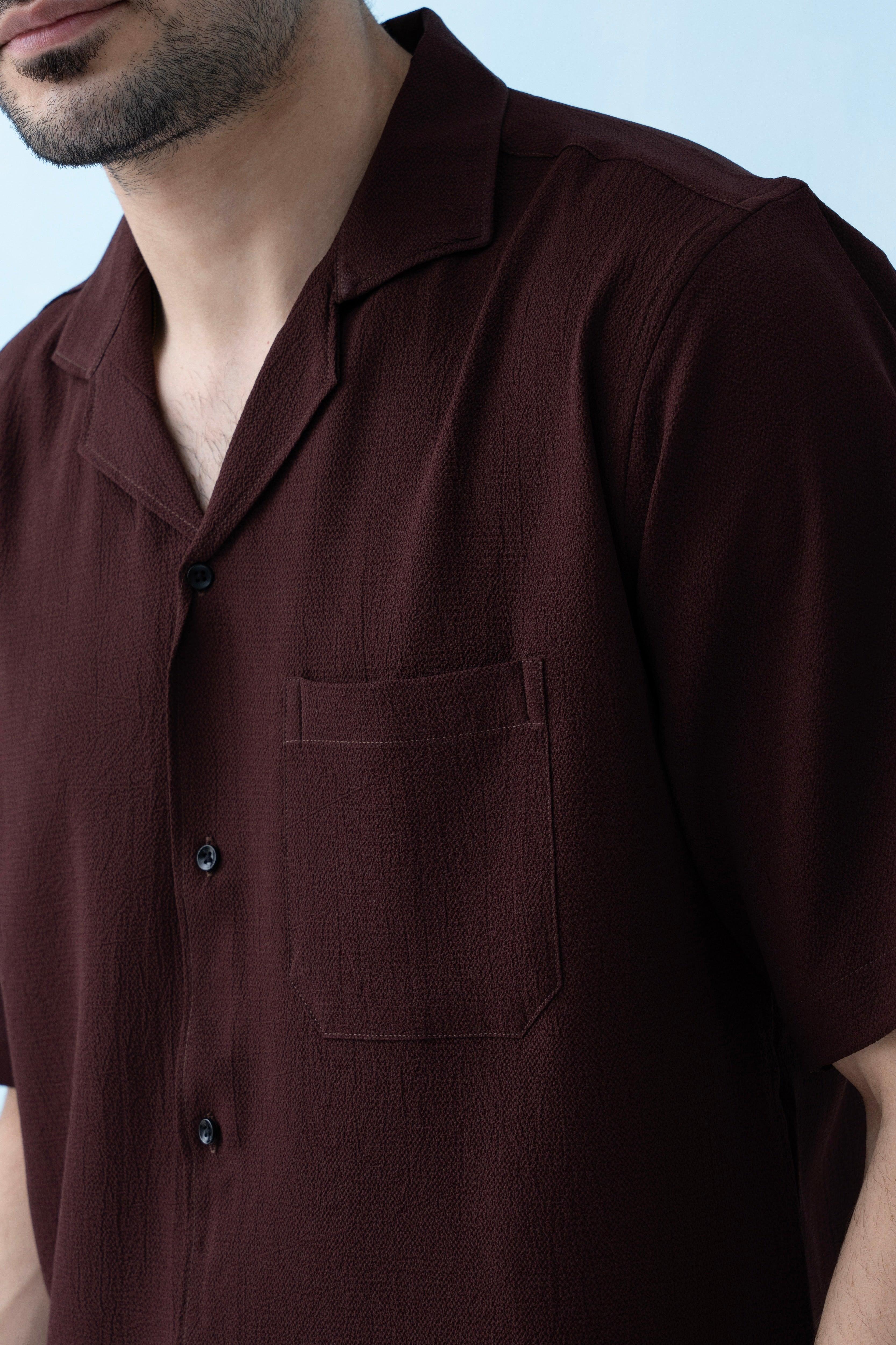 Ripple Cuban Collar Shirt
