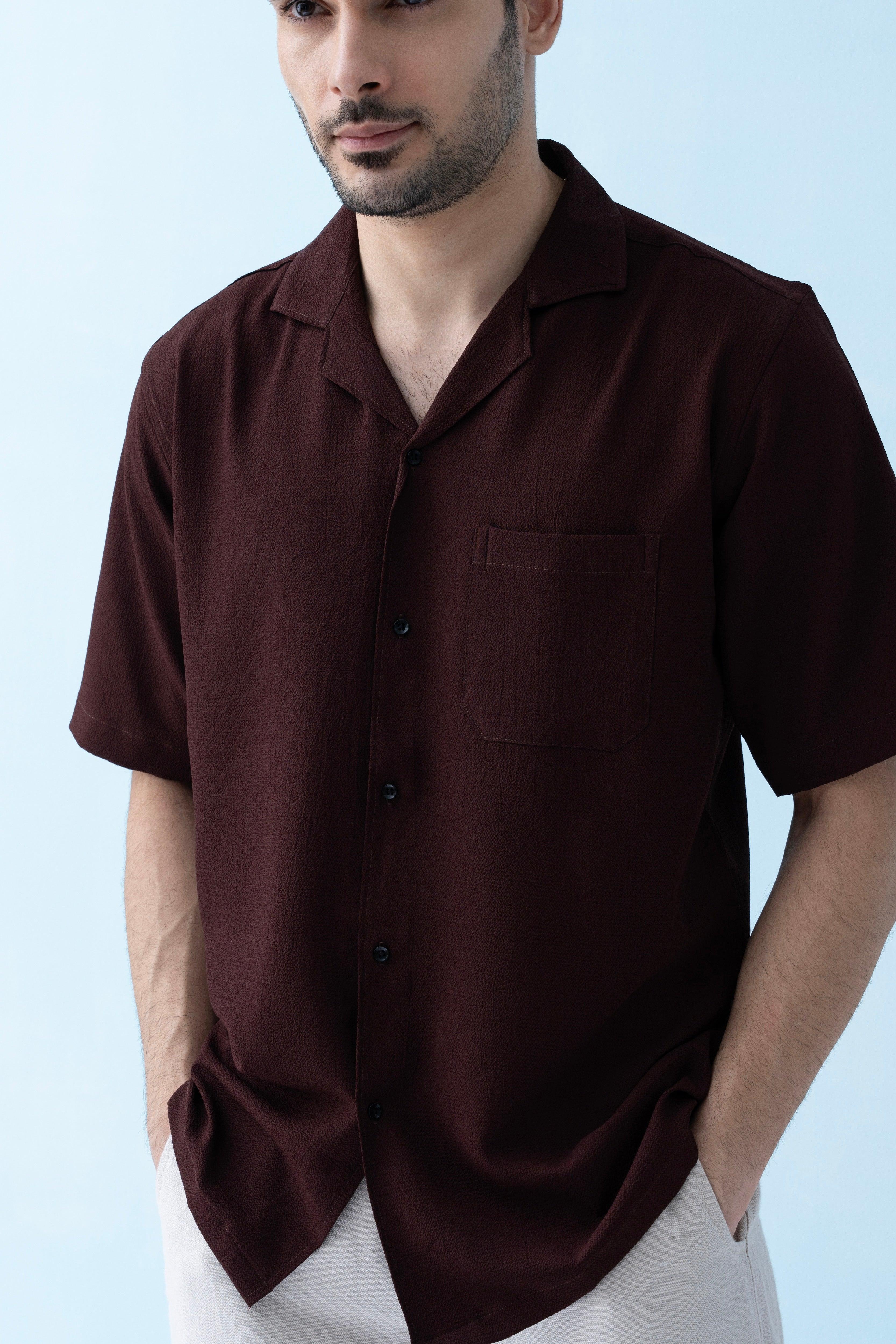 Ripple Cuban Collar Shirt