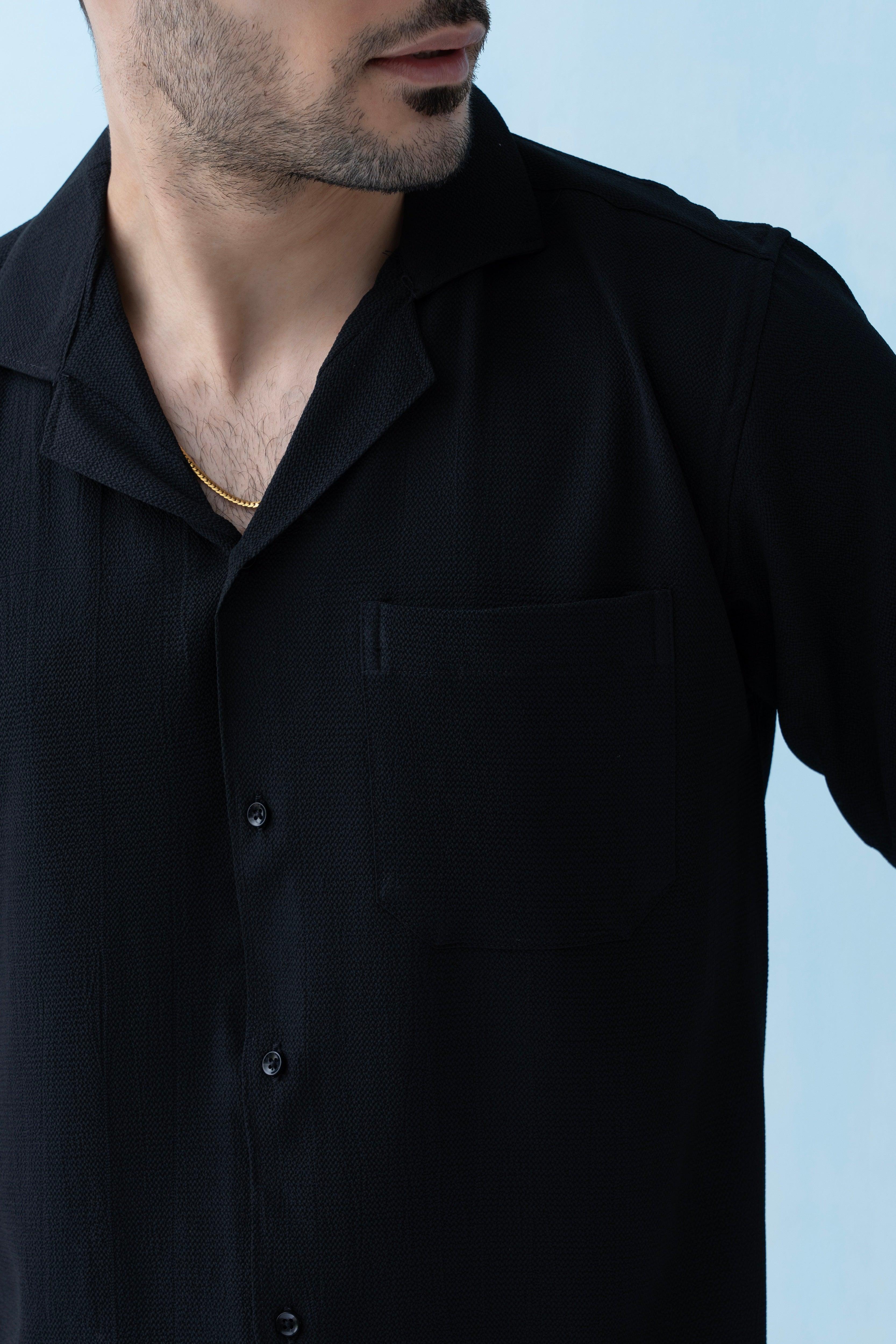 Ripple Cuban Collar Shirt