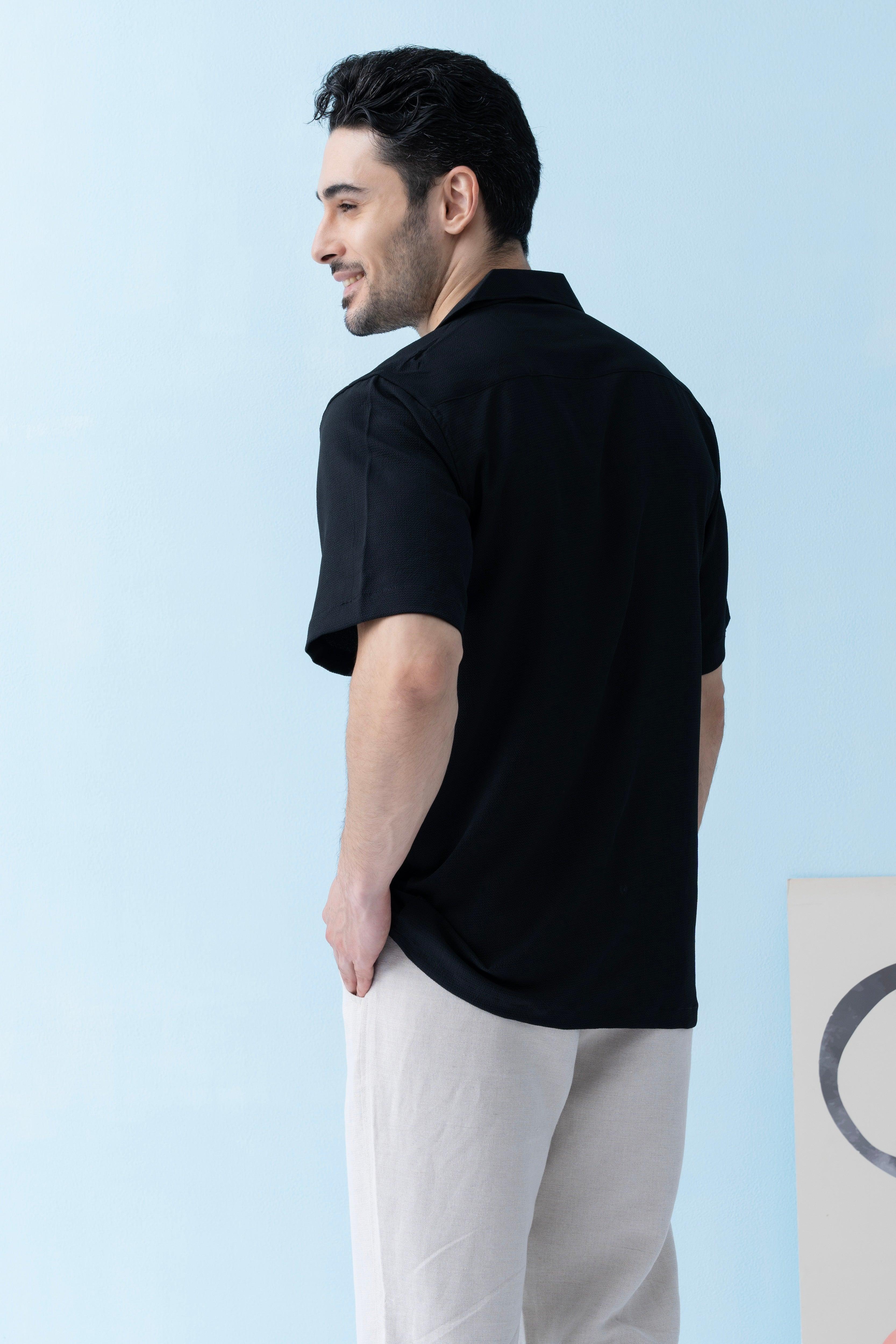 Ripple Cuban Collar Shirt